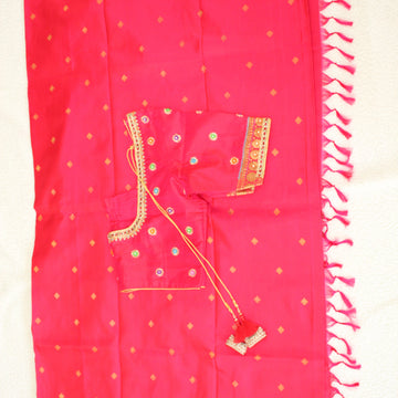 Kanchipuram Red saree