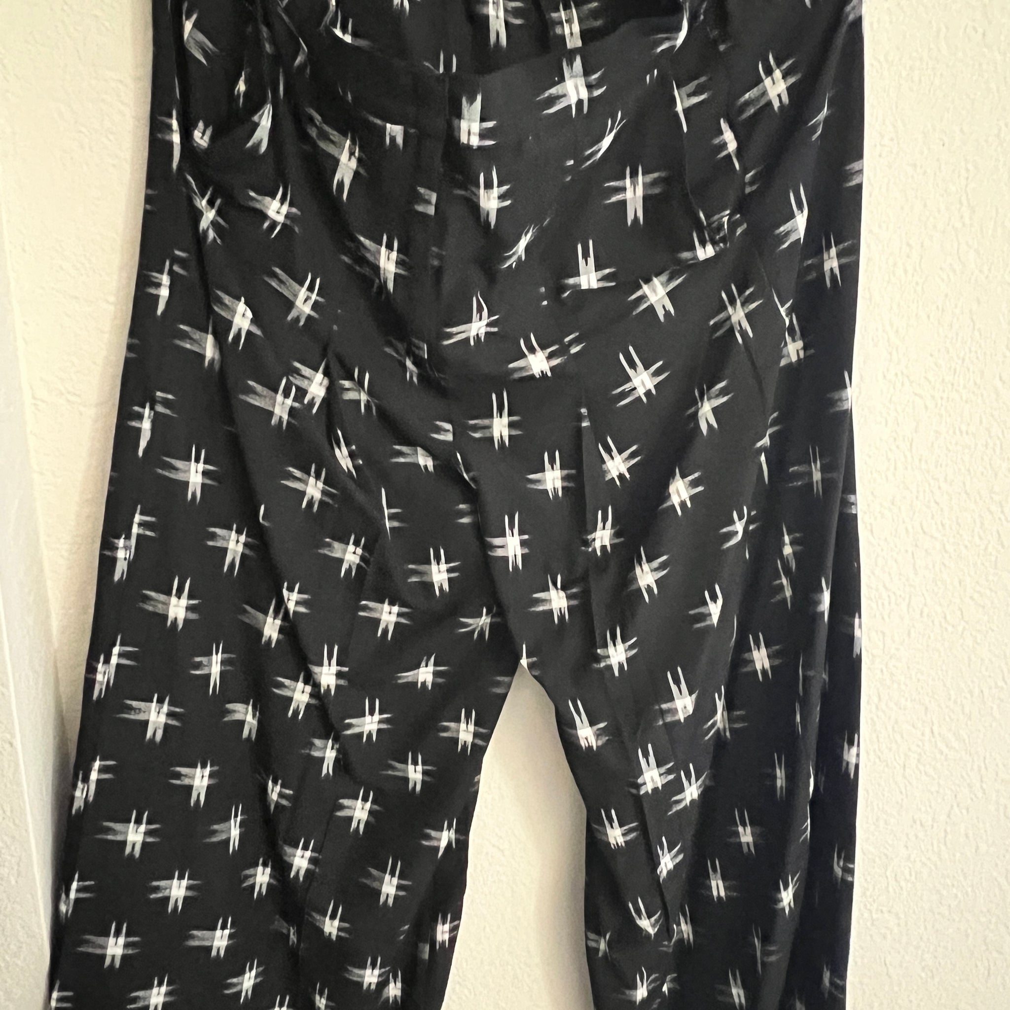 Ikkat baggy pants