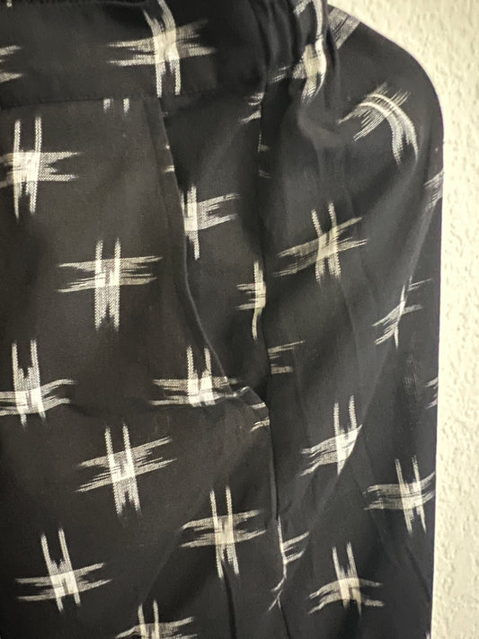 Ikkat baggy pants