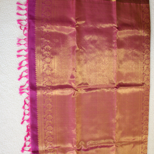 Pure Silk Korvai kanchipuram saree